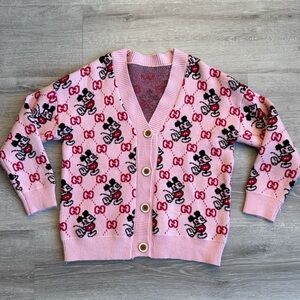 Pink Mickey Mouse Women's Sweater size M